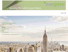 Tablet Screenshot of evergreen-financial.com